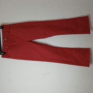 Made and Loved Loft Women's Size 0 Coral Cotton Pants NWOT